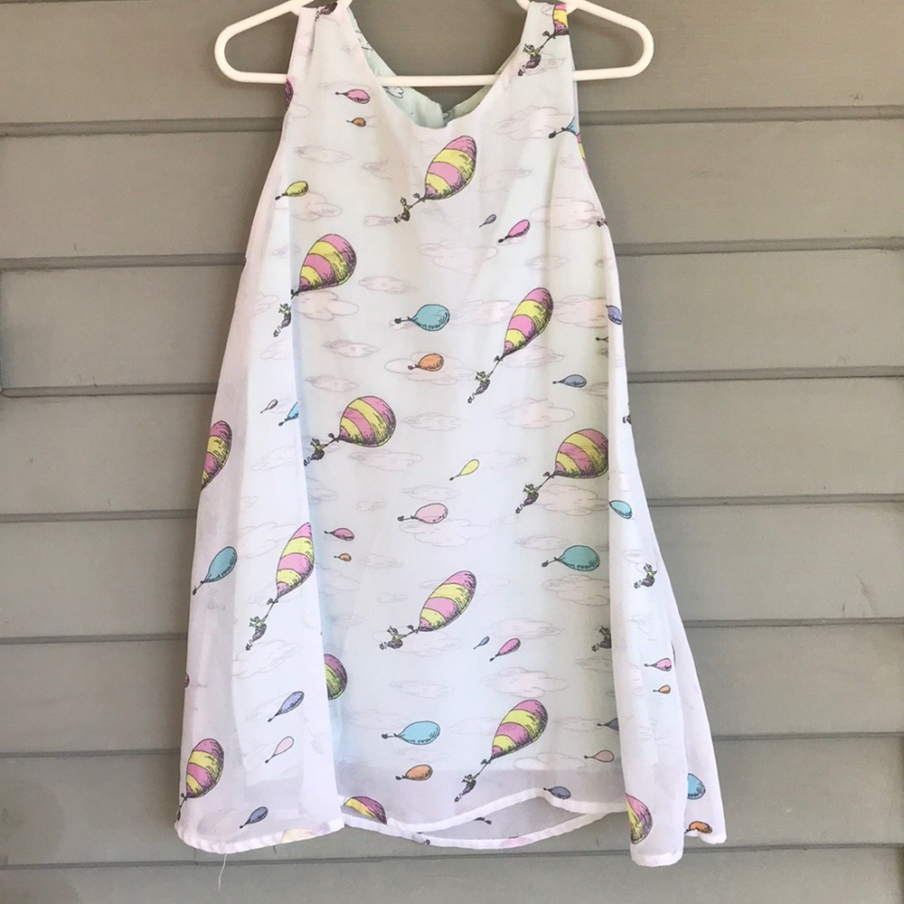 Dr. Seuss-Oh, the Places dress